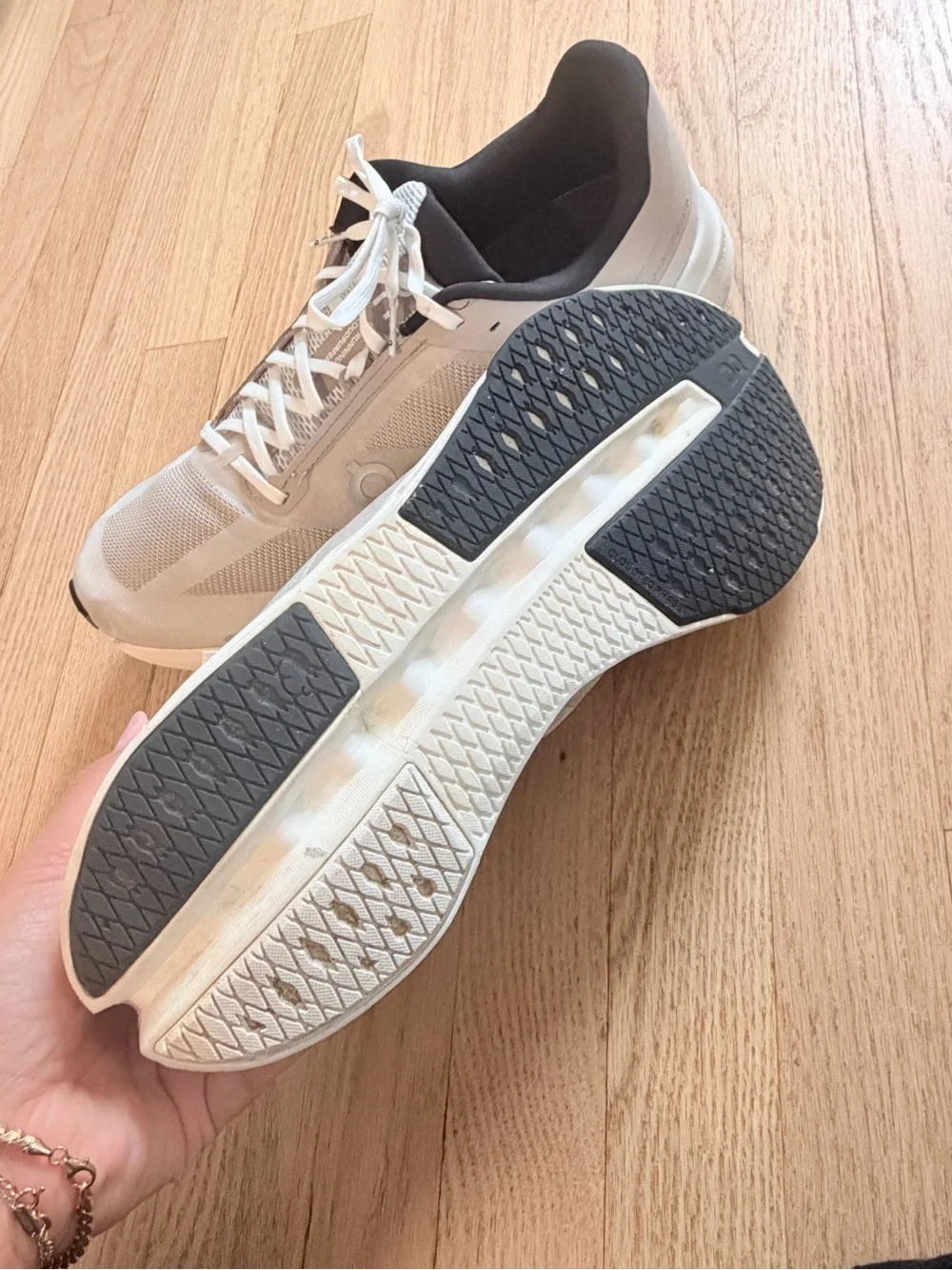 On Running CloudTec Phase Men’s Sneakers Gray White – Size 13